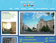 Tablet Screenshot of chisinau-hotel.md